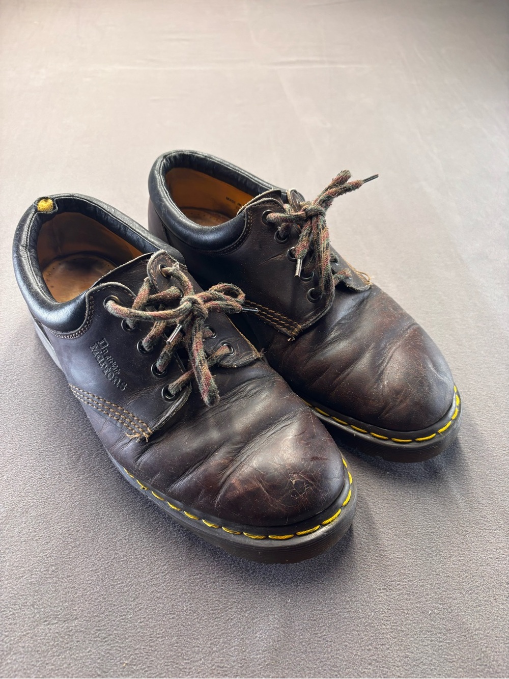 Dr. Martens Leather 8053 Five-Eye Oxford Shoes